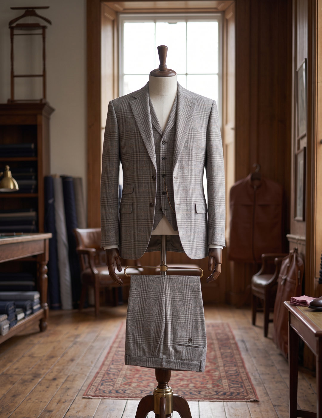 Silver Glen Check Suit